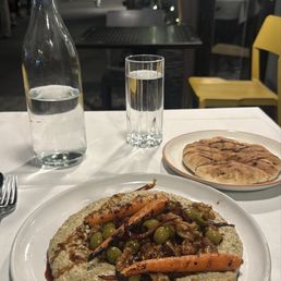 Pom Kissed Zucchini & Hummus Pom Kissed Zucchini & Hummus