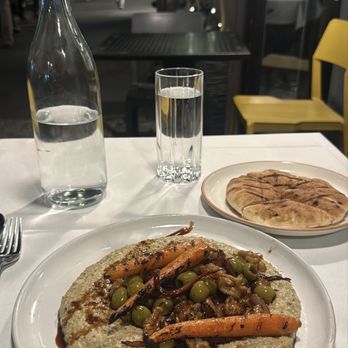 Shiraz Kitchen & Wine Bar - Pom Kissed Zucchini & Hummus - Persian/Iranian Near Me - New York, New York Shiraz Kitchen & Wine Bar - Pom Kissed Zucchini & Hummus - Persian/Iranian Near Me - New York, New York