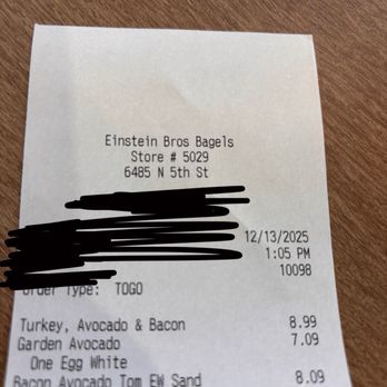 Einstein Bros. Bagels - Coffee & Tea Near Me - North Las Vegas, Nevada