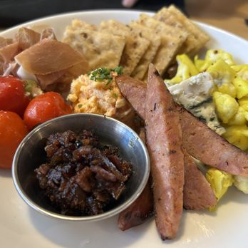 DESTIHL Restaurant & Brew Works - Snack Plate -- very fun and great components - Brewpubs Near Me - Normal, Illinois DESTIHL Restaurant & Brew Works - Snack Plate -- very fun and great components - Brewpubs Near Me - Normal, Illinois