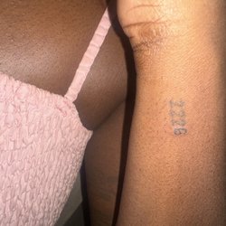 I added the '6' almost a year and a half after the '222'