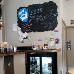 Coffee on Wooer - Beer and wine options