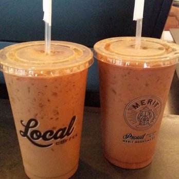 Merit Coffee - Iced latte w chocolate $5 ehhh - Coffee & Tea Near Me - San Antonio, Texas