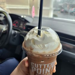 Cutters Point Coffee - Mint marshmallow mocha (20oz iced).