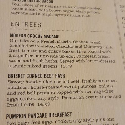 Menu photo 2 First Watch Olathe, KS