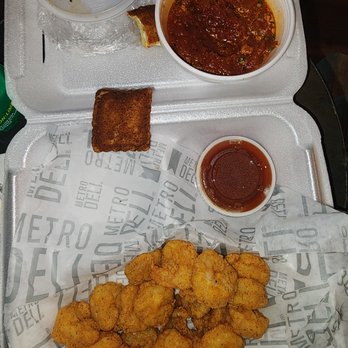 Orkin - Soggy shrimp and fried ravioli. No redbeans and rice as ordered - Pest Control Near Me - Gulfport, Mississippi Orkin - Soggy shrimp and fried ravioli. No redbeans and rice as ordered - Pest Control Near Me - Gulfport, Mississippi