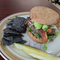 Elk burger Elk burger