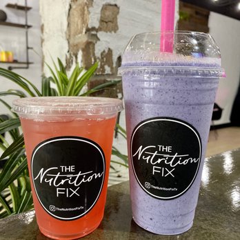 The Nutrition Fix - two drinks on a table - Health Markets Near Me - Grapevine, Texas The Nutrition Fix - two drinks on a table - Health Markets Near Me - Grapevine, Texas