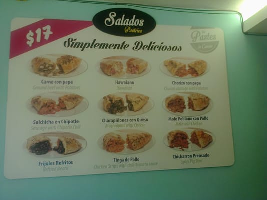 Menu photo 1 Los Pastes de Cancún Cancún, ROO Menu photo 1 Los Pastes de Cancún Cancún, ROO