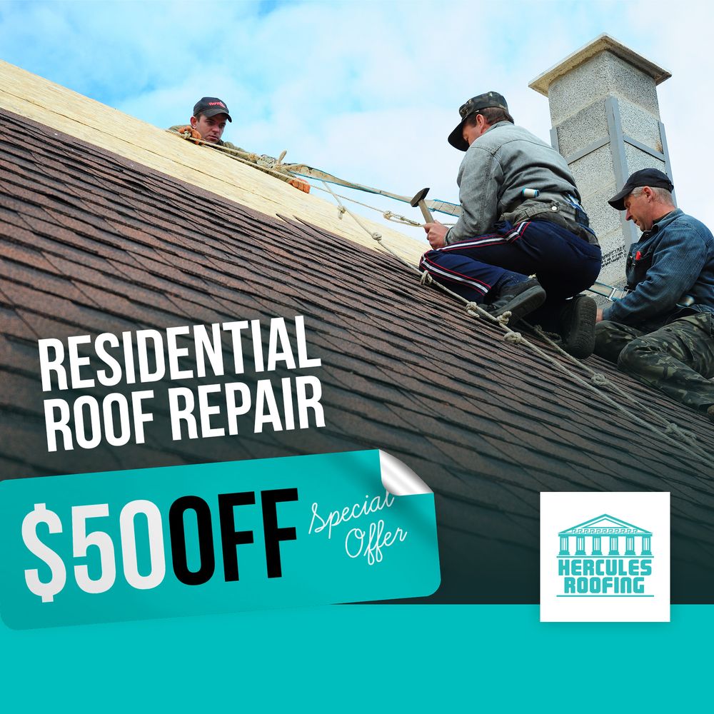 Slide of Hercules Roofing