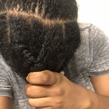 Sankofa Locs - So this was supposed to be the top of my ear-to-ear part. Like girl, WHAT?!?! It's crooked af. - Hair Stylists Near Me Sankofa Locs - So this was supposed to be the top of my ear-to-ear part. Like girl, WHAT?!?! It's crooked af. - Hair Stylists Near Me