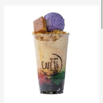 Cafe 86 -Roseville - Halo halo description - Desserts Near Me - Roseville, California