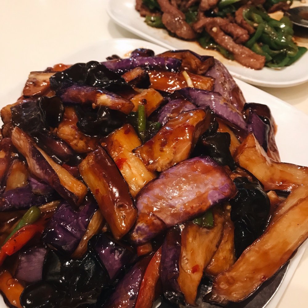 Soup Dumpling Plus - Eggplant with Garlic Sauce 4/5 - Shanghainese Near Me - Fort Lee, New Jersey Soup Dumpling Plus - Eggplant with Garlic Sauce 4/5 - Shanghainese Near Me - Fort Lee, New Jersey