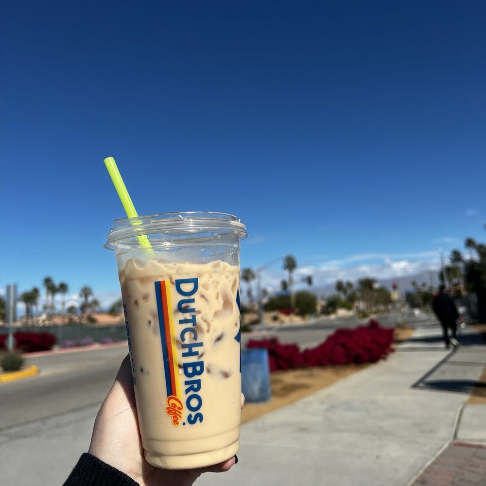 Dutch Bros Coffee - Iced latte - Coffee & Tea Near Me - La Quinta, California