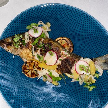 Fia Restaurant - Grilled Whole Branzino - New American Near Me - Atlanta, Georgia