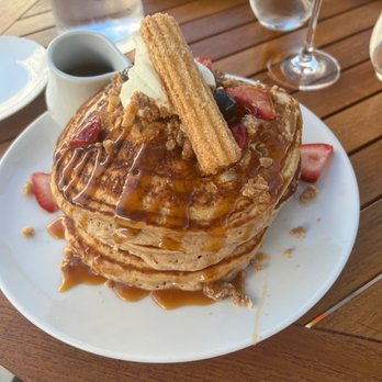 The Library - Churro pancakes - Breakfast & Brunch Near Me - St Petersburg, Florida The Library - Churro pancakes - Breakfast & Brunch Near Me - St Petersburg, Florida