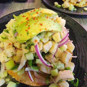 Mariscos Choix - Tostada de pescado - Seafood Near Me - Pico Rivera, California Mariscos Choix - Tostada de pescado - Seafood Near Me - Pico Rivera, California