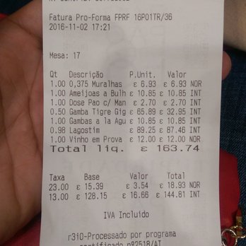 Cervejaria Ramiro - Our bill. - Seafood Near Me - Lisbon, 11