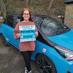 Rev and Go Automatic Driving School - Another first time pass