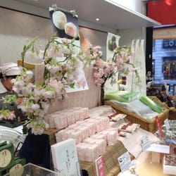 Minamoto Kitchoan - Sakura display for springtime