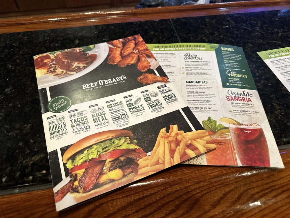 Beef 'O' Brady's Logo