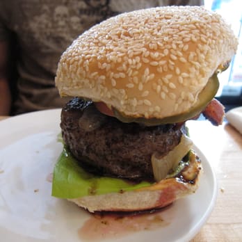 Whitmans - Juicy Lucy burger + bacon - Burgers Near Me - New York, New York Whitmans - Juicy Lucy burger + bacon - Burgers Near Me - New York, New York