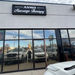 ANMO Massage Therapy - Our Store Front on Gratiot Avenue.