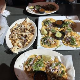 Super Queso Dip and street tacos!!