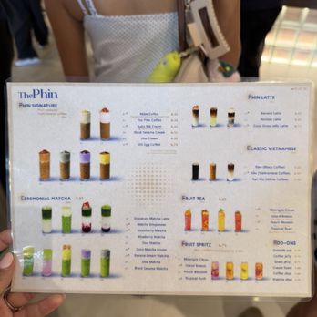 The Phin - Menu - Coffee & Tea Near Me - Houston, Texas