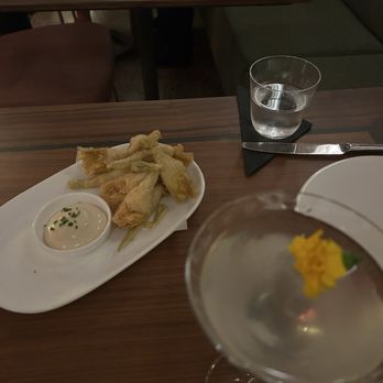 Sra Martinez - Lychee martini and artichoke side - Spanish Near Me - Coral Gables, Florida Sra Martinez - Lychee martini and artichoke side - Spanish Near Me - Coral Gables, Florida