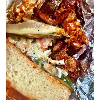 Earl's BBQ - Spicy Rib Sandwich @ EARL'S BBQ.Pretty Good BBQ. Ribs BeefBrisket Chicken Breakfast Sandwiches Burgers Donuts DriveThru! Nice! - Donuts Near Me - Chicago, Illinois Earl's BBQ - Spicy Rib Sandwich @ EARL'S BBQ.Pretty Good BBQ. Ribs BeefBrisket Chicken Breakfast Sandwiches Burgers Donuts DriveThru! Nice! - Donuts Near Me - Chicago, Illinois