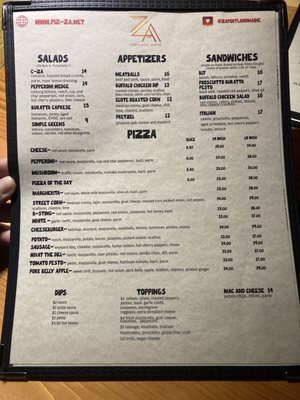 Menu photo 1 Za Portland, ME