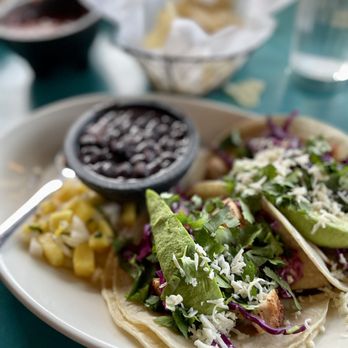 Maudie's Too - a plate of mexican food - Tex-Mex Near Me - Austin, Texas