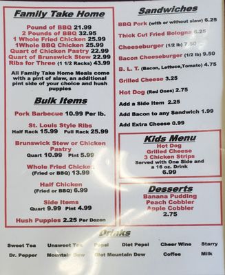 Menu photo 6 Ole Time Barbecue Raleigh, NC