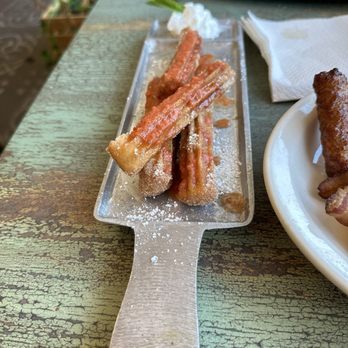 Paloma’s Restaurant - Churros with guava sauce - Latin American Near Me - Old Orchard Beach, Maine Paloma’s Restaurant - Churros with guava sauce - Latin American Near Me - Old Orchard Beach, Maine