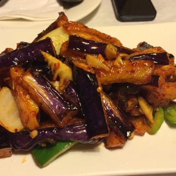 Potsticker House - Fried eggplant in spicy garlic sauce. - Dim Sum Near Me - Chicago, Illinois Potsticker House - Fried eggplant in spicy garlic sauce. - Dim Sum Near Me - Chicago, Illinois