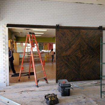 Barn Doors & More - 8 ft. x 8 ft. Barn door that separates our two restaurants: //www.jugosacapulco.com/ - Door Sales/Installation Near Me Barn Doors & More - 8 ft. x 8 ft. Barn door that separates our two restaurants: //www.jugosacapulco.com/ - Door Sales/Installation Near Me