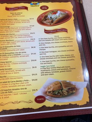 Menu photo 1 Don Chuy Taqueria Bridgeville, DE Menu photo 1 Don Chuy Taqueria Bridgeville, DE