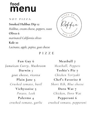 Pizza By Ruffin by null