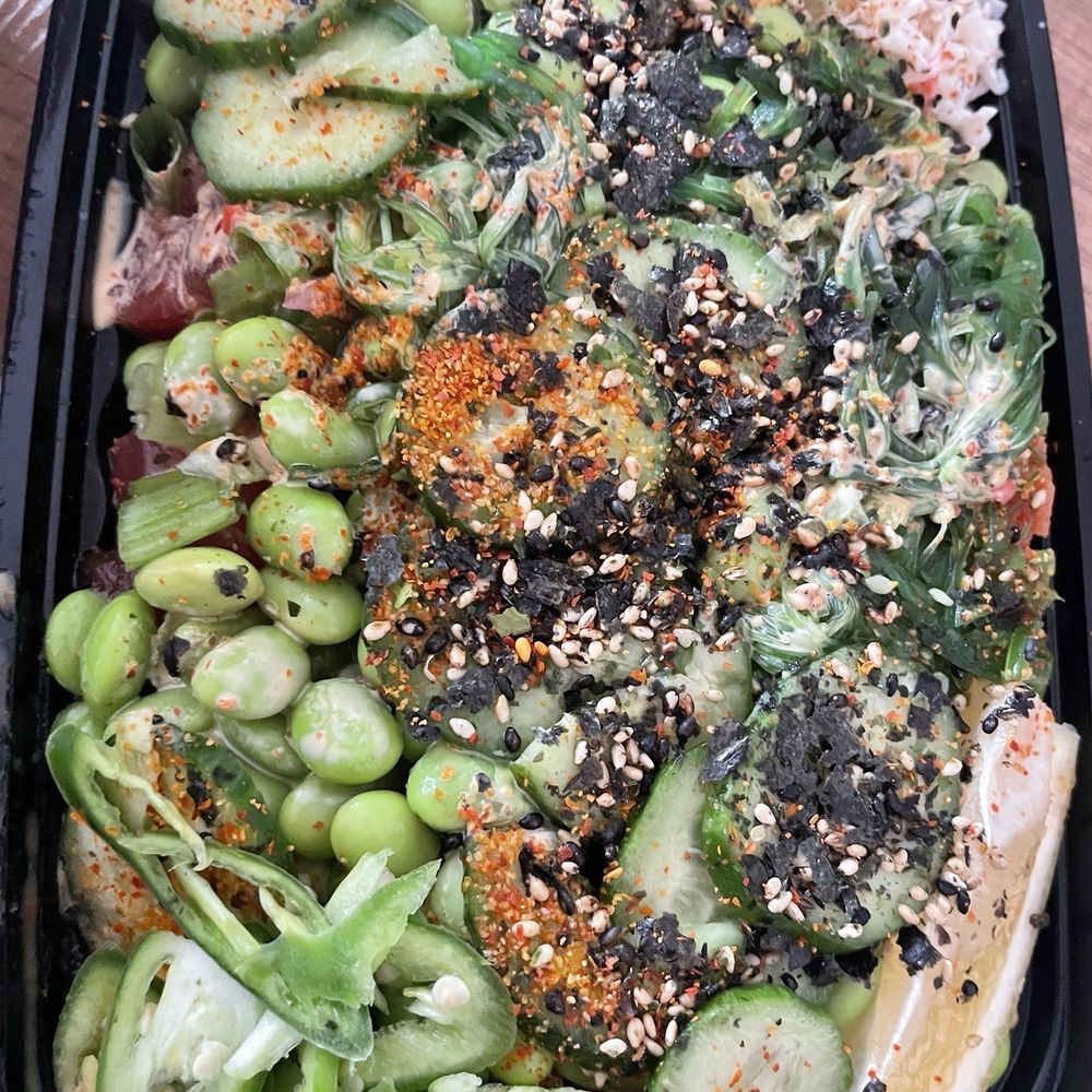 PokiTomik - Large Bowl - Poke Near Me - Valley Glen, California