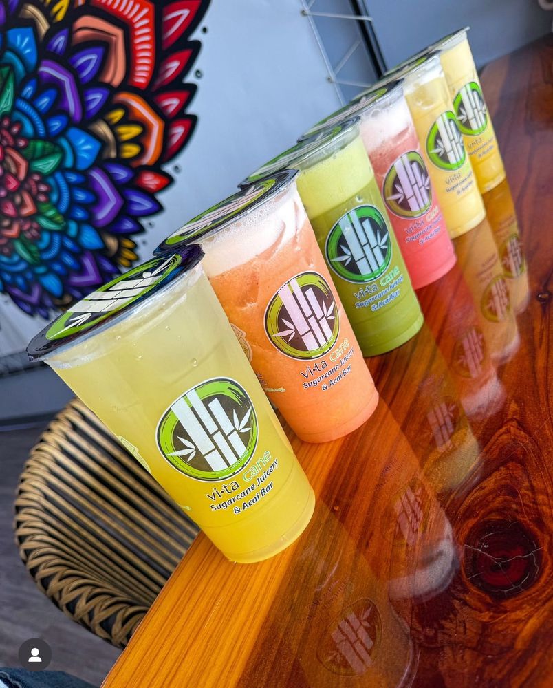 VITA CANE SUGARCANE JUICERY & ACAI BAR Updated July 2024 122 Photos