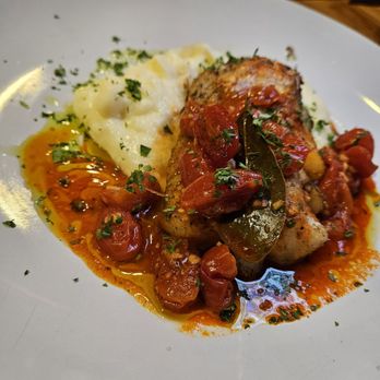 Luca Bistro - Cod and mashed potatoes - French Near Me - Cincinnati, Ohio