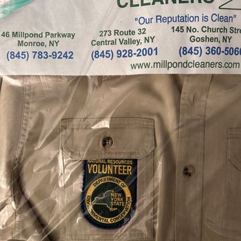 Mill Pond Cleaners - Mis-aligned patch work - Dry Cleaning Near Me - Goshen, New York Mill Pond Cleaners - Mis-aligned patch work - Dry Cleaning Near Me - Goshen, New York