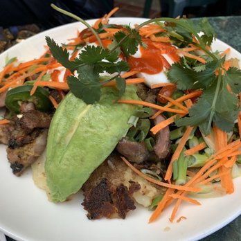 Plums Cafe - Vietnamese pork and egg bowl - Breakfast & Brunch Near Me - Costa Mesa, California Plums Cafe - Vietnamese pork and egg bowl - Breakfast & Brunch Near Me - Costa Mesa, California
