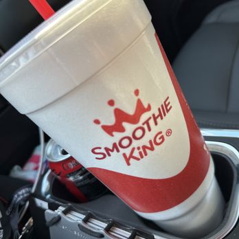 Smoothie King - a smoothie cup in a cup holder - Juice Bars & Smoothies Near Me - San Antonio, Texas Smoothie King - a smoothie cup in a cup holder - Juice Bars & Smoothies Near Me - San Antonio, Texas
