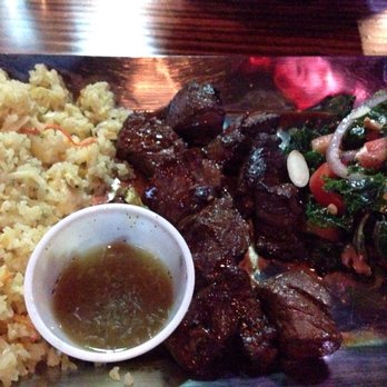 Hughie's - Shaking beef w Vietnamese kale salad - Vietnamese Near Me - Houston, Texas Hughie's - Shaking beef w Vietnamese kale salad - Vietnamese Near Me - Houston, Texas