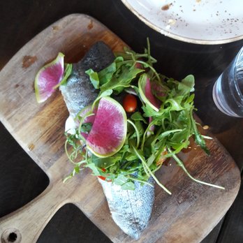 Woodblock - Smoked Trout. The smoke was subtle but divine. - Cocktail Bars Near Me - Redmond, Washington