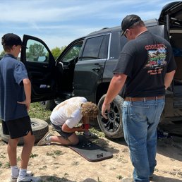 Call Code Red if you want them to watch you change your tire.