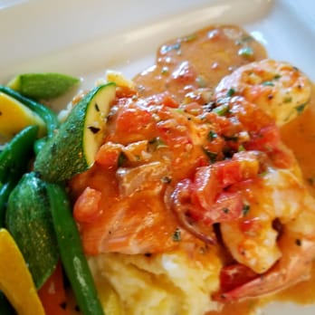 Via Real - Seafood lunch special with mashed potatoes - Mexican Near Me - Irving, Texas