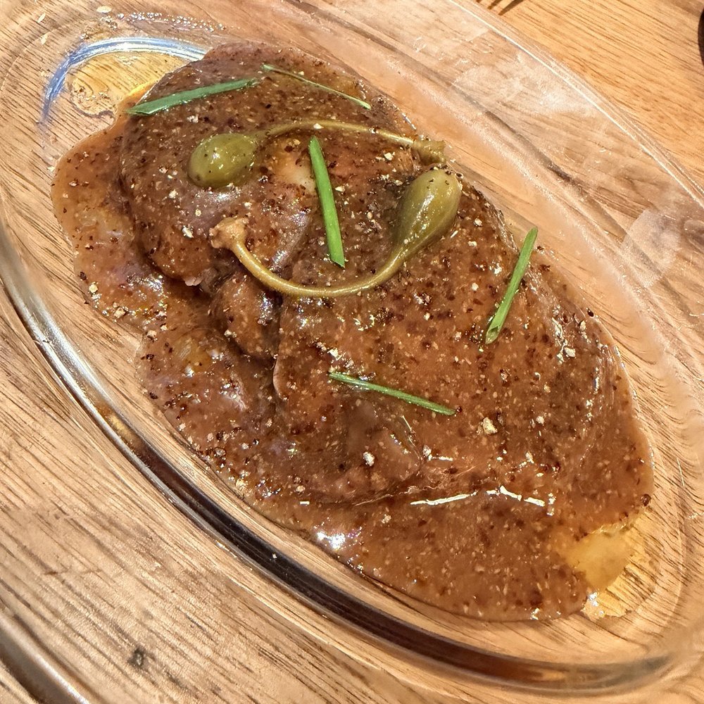 Berbena - Beef tongue with mulish and mustard - Coffee & Tea Near Me - Barcelona, B
